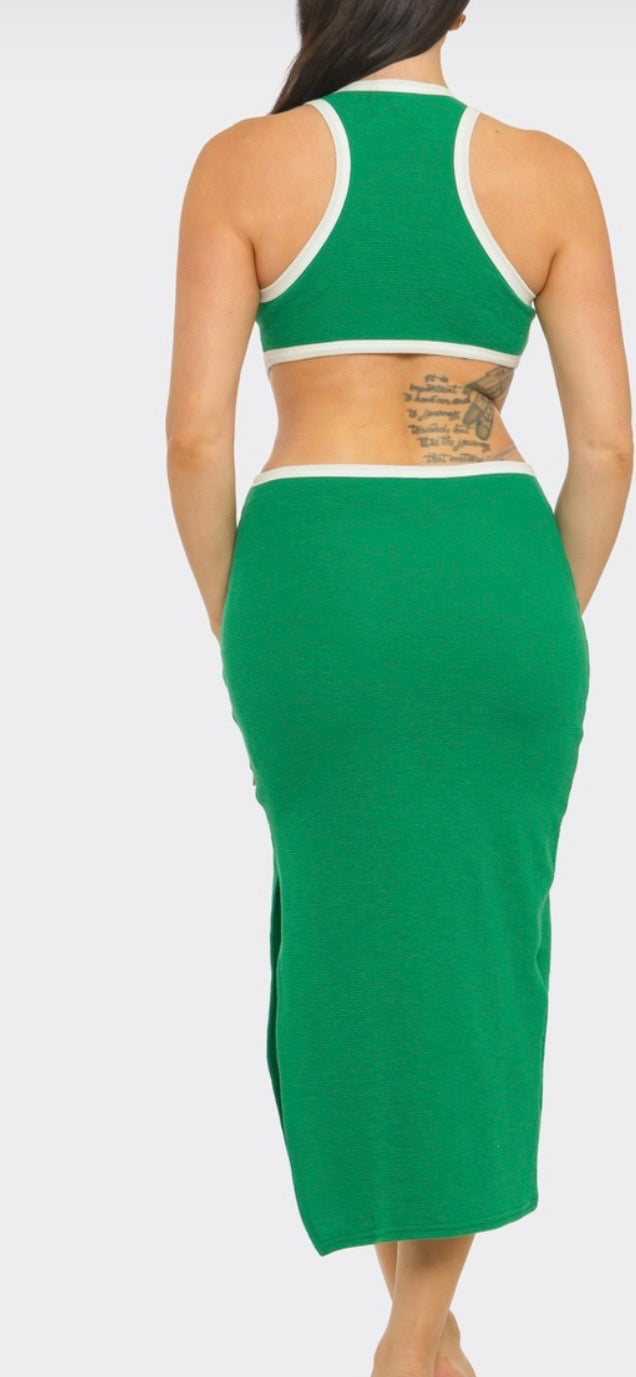 Tia back out Dress