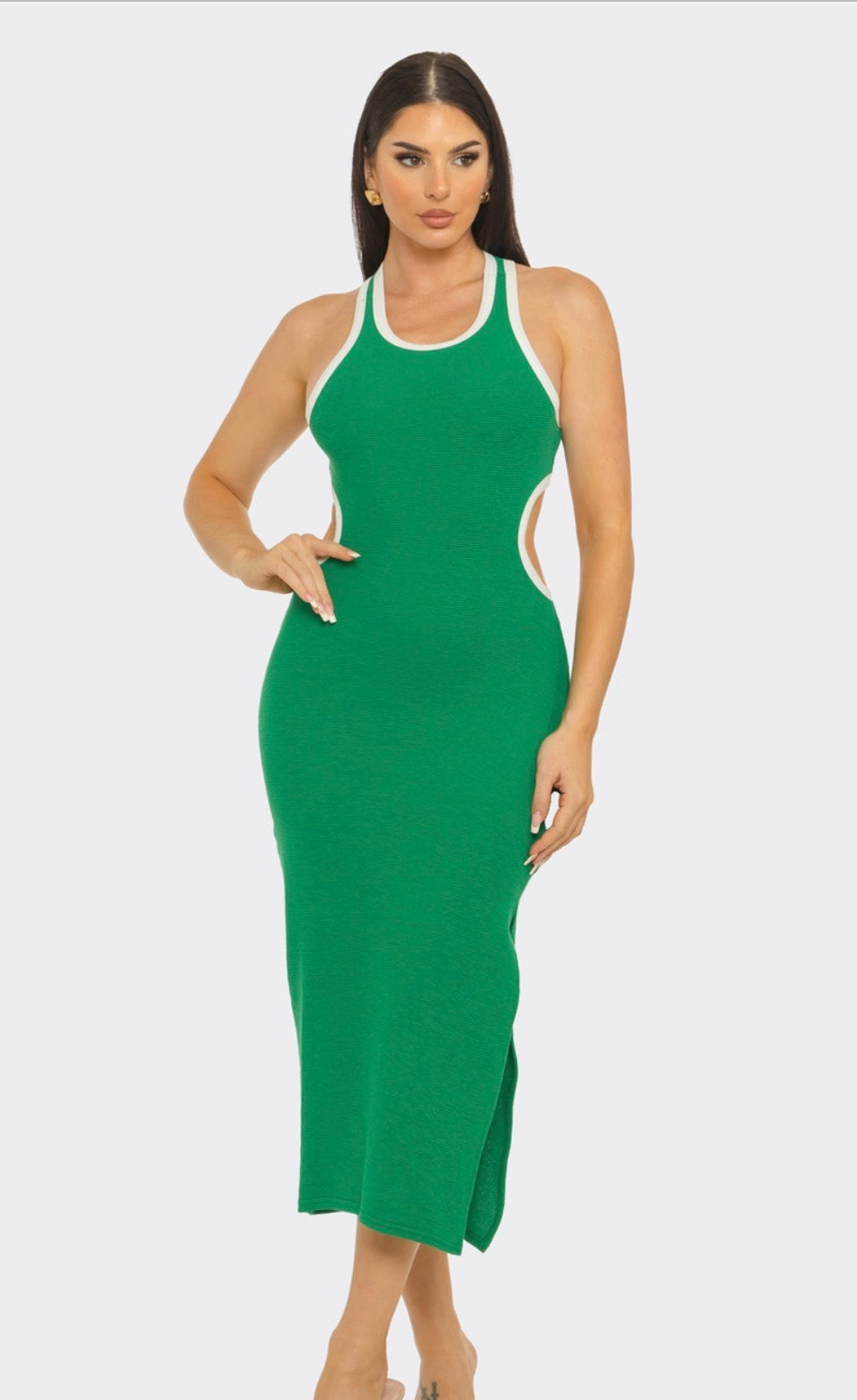 Tia back out Dress